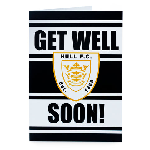 Get Well Soon Crest Card
